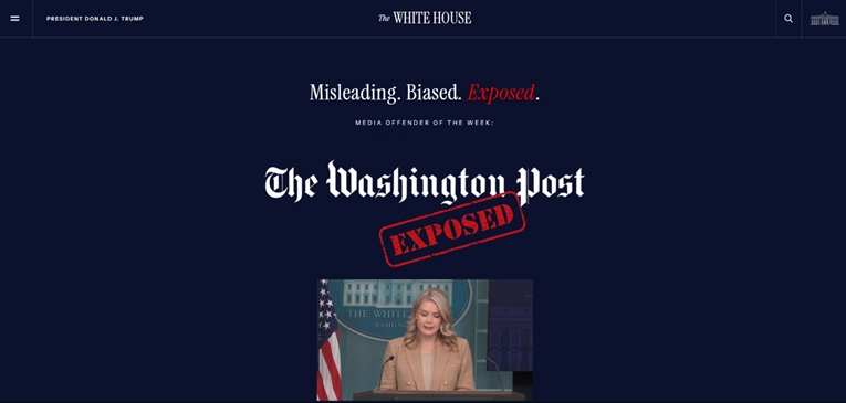 Trump pokrenuo bizarnu web stranicu, bira "prijestupnika tjedna"